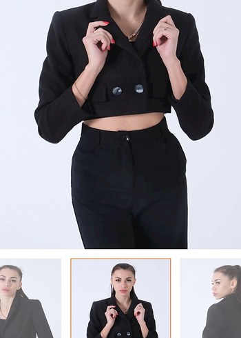 Kaşe blazer ceket
