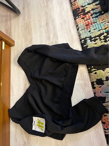 xs Beden Mavi sweatshirt