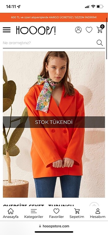 Hooopstore marka ceket