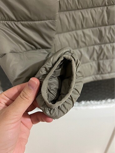 xs Beden haki Renk Pull and Bear Şişme Mont