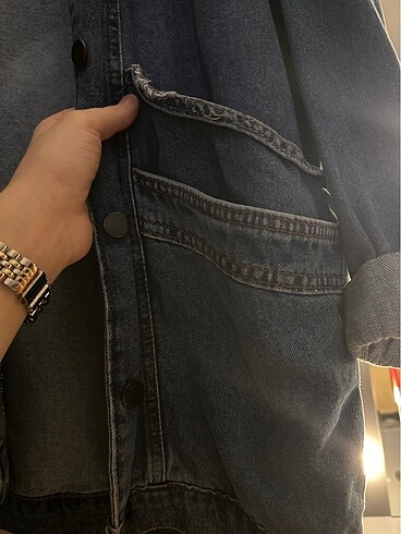 Diğer Oversize kot ceket