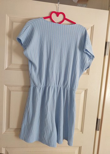 mavi kısa tulum - Görsel 5