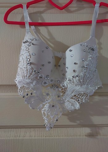 40 Beden beyaz Renk taşlı model
