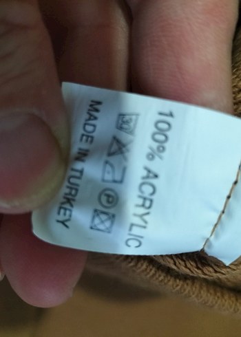 Kahverengi örgü kışlık pantolon - Görsel 6