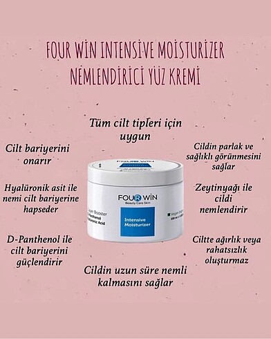 Bioderma Four Win Nemlendirici Krem