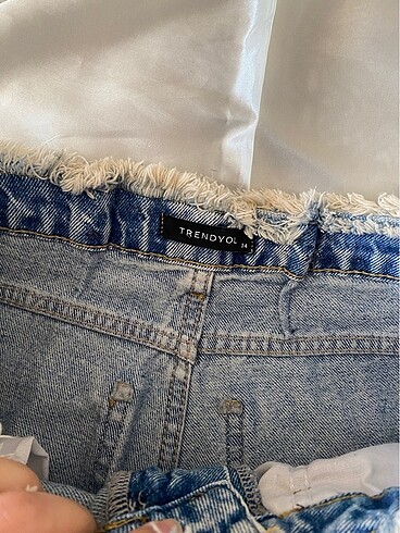 xs Beden mavi Renk Wide Leg Jean