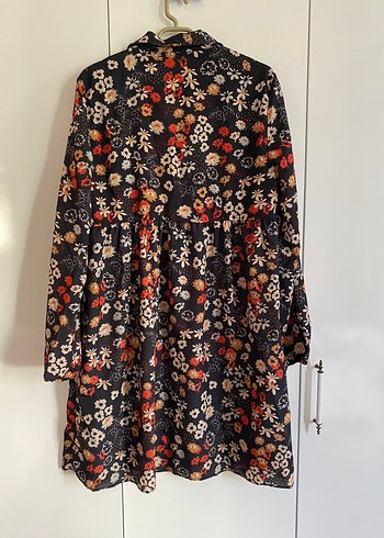 Çiçekli Kadın Elbise - Görsel 7