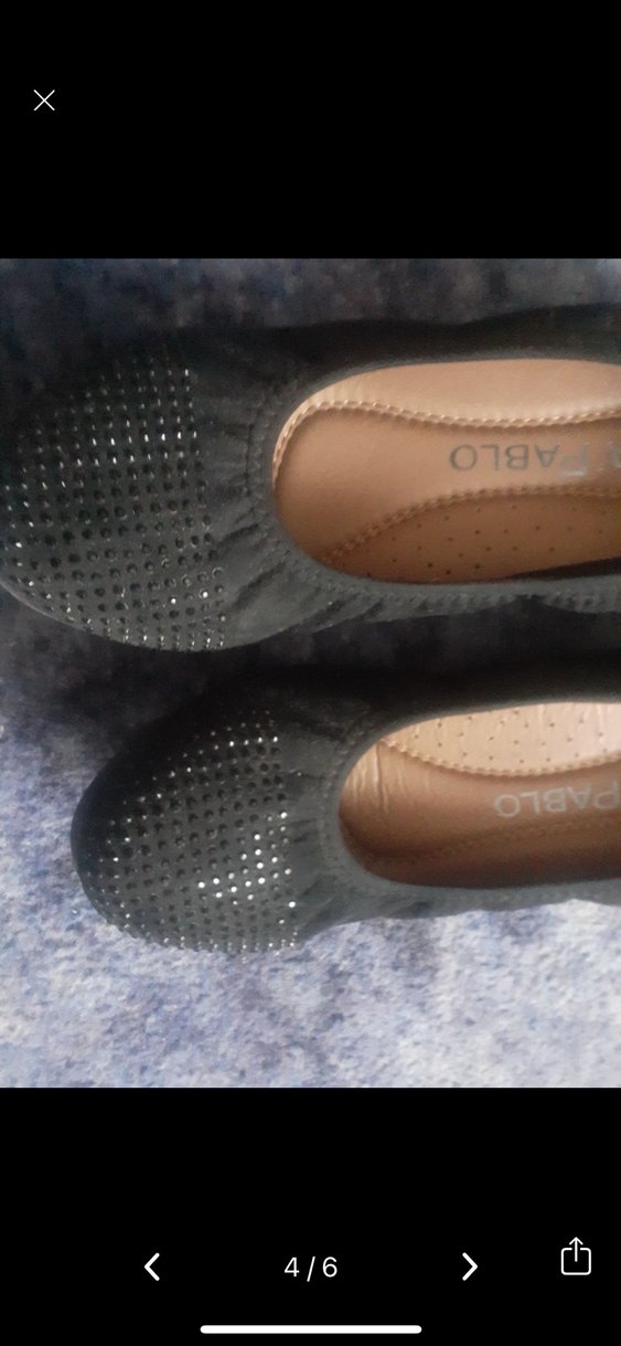 Erica pablo Kadın Siyah Dolgu Topuklu Babet Ayakkabı - Görsel 2