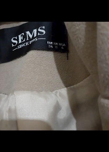 Düğmeli Bej Kaban - Görsel 4