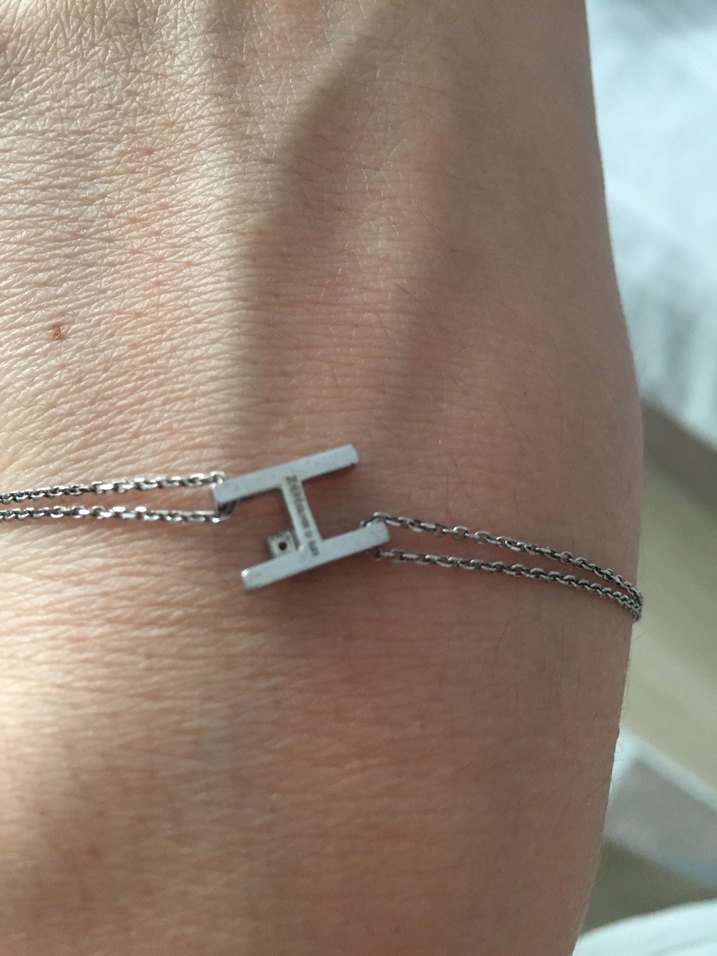 Sarı Zincir Detaylı Kadın El Zinciri - Görsel 2