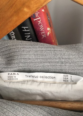 Gri Yüksek Yakalı Örme Kadın Kazak - Görsel 2