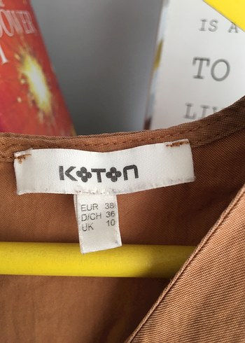 Kahverengi V Yaka Midi Kadın Elbise - Görsel 3