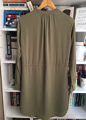 Kadın V Yaka Midi Tunik - Görsel 4