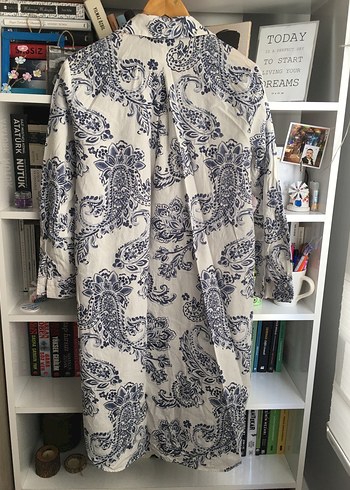 Bohem Desenli Uzun Kadın Tunik - Görsel 4