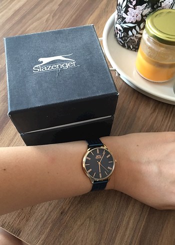 Klasik lacivert Kadın Kol Saati - Görsel 4