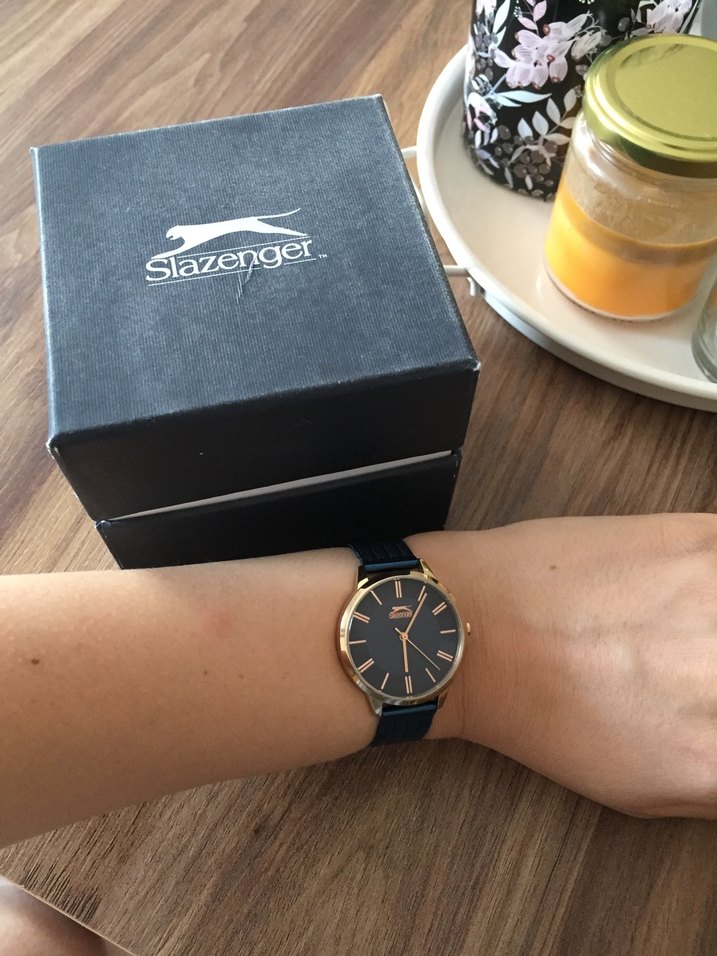 Klasik lacivert Kadın Kol Saati - Görsel 4