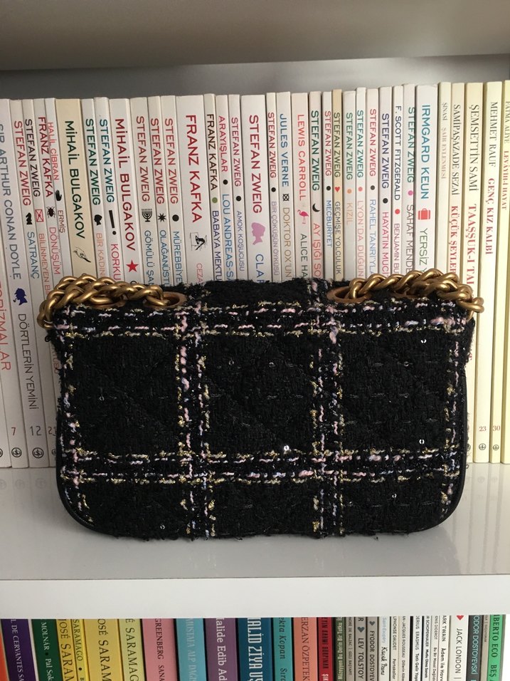 Guess Siyah İşlemeli Bohem Kadın Çanta - Görsel 3