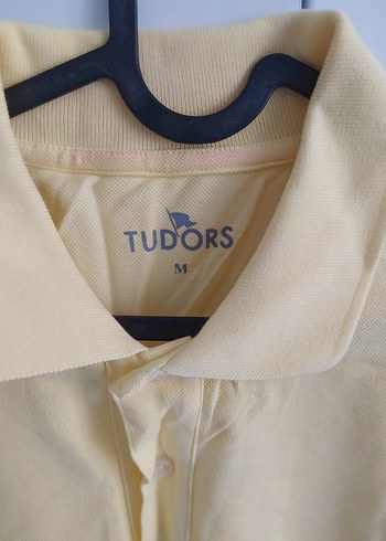 Sarı Düğmeli Erkek Polo Tişört - Görsel 2