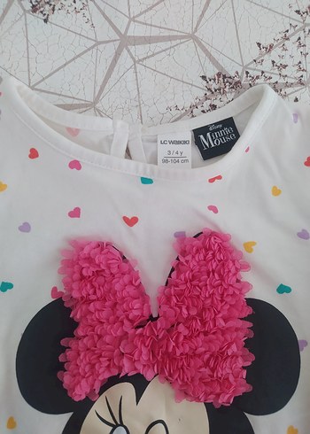 Kız Çocuk Uzun Kollu Renkli Baskılı Tişört - Görsel 2