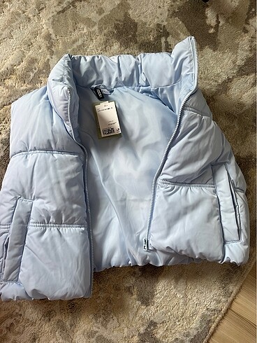 m Beden mavi Renk H&M yelek