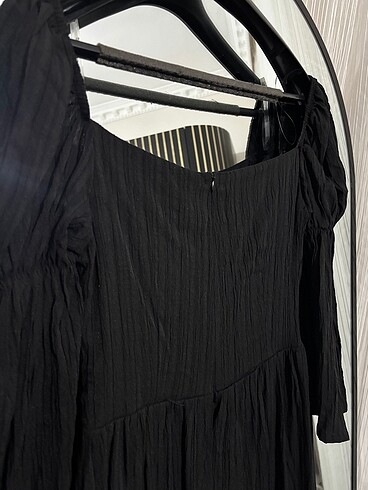 Bağcıklı müslin elbise - Görsel 8