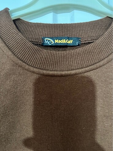 l Beden kahverengi Renk Kadın sweatshirt