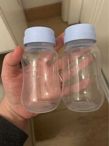 Wee baby süt saklama kabı 2li