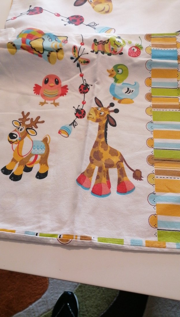 Cotton marka Renkli Baskılı nevresim ve yastık kılıfı - Görsel 2