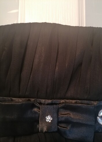 Siyah abiye elbise - Görsel 3