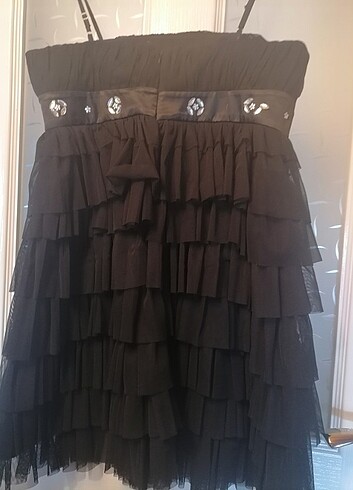 Siyah abiye elbise - Görsel 5