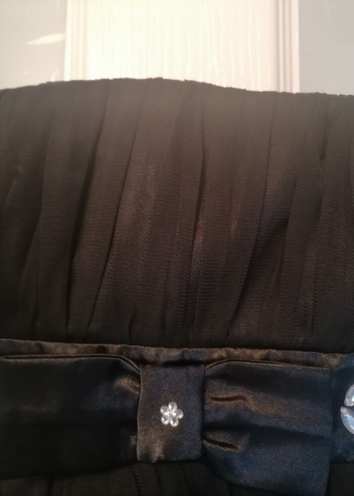 Siyah abiye elbise - Görsel 3