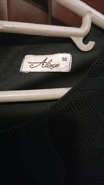 Siyah dantel elbise - Görsel 2