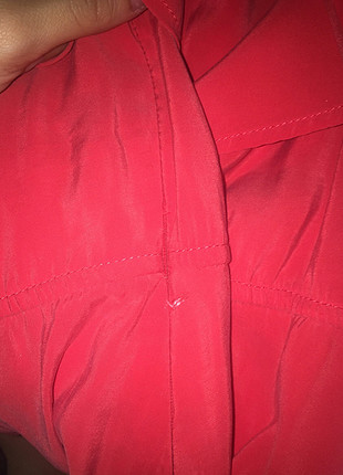 xs Beden kırmızı Renk Yazlık Elbise