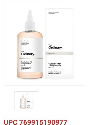 The Ordinary Glycolic Toning Solution 240ml
