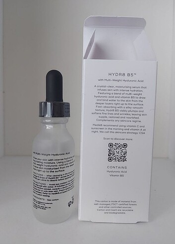 Diğer Orijinal Medik8 Hydr8 B5? Liquid Rehydration Serum 30ml