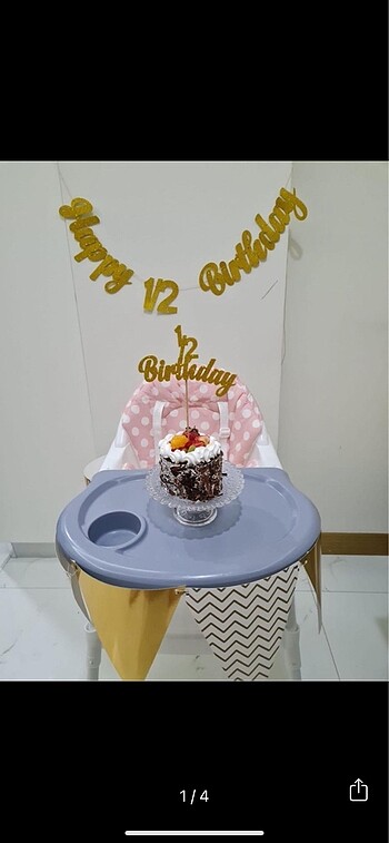 Half Birthday Malzemeleri