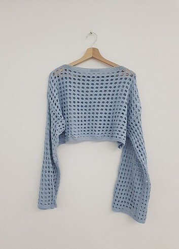 universal Beden Ambar Crop Triko
