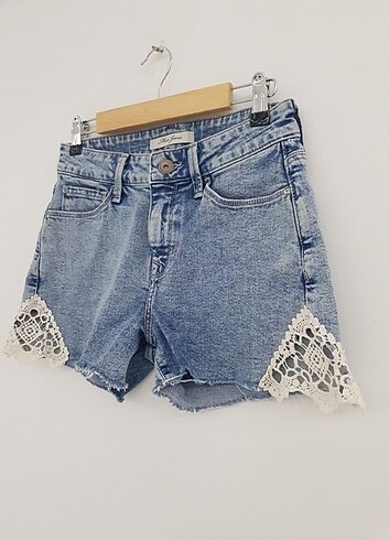 Mavi Jeans Mavi Jeans Dantelli Kot Şort