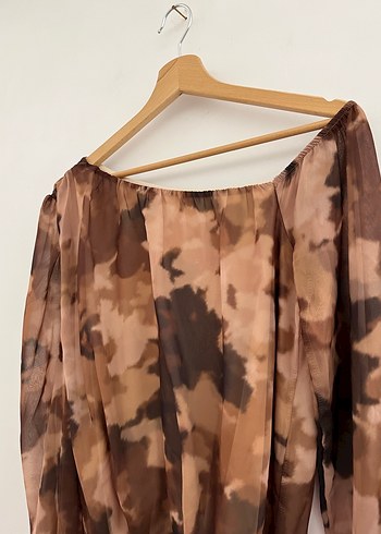 Vintage Mini Elbise - Görsel 3