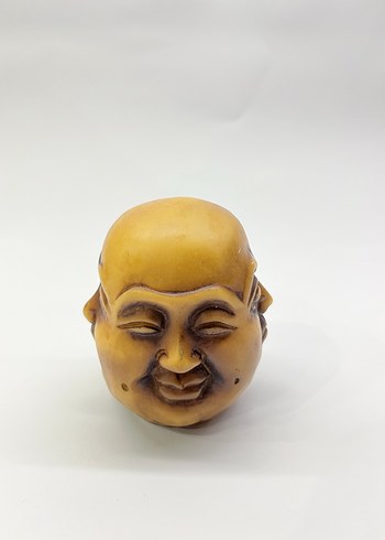 Vintage Dört Yüzlü Buda Figürü - Görsel 5