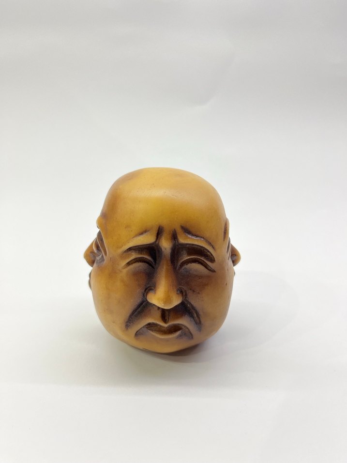 Vintage Dört Yüzlü Buda Figürü - Görsel 3