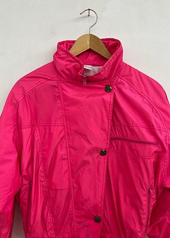 Vintage Pembe Kadın Tulum - Görsel 4