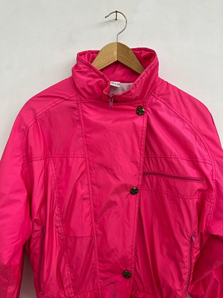 Vintage Pembe Kadın Tulum - Görsel 4