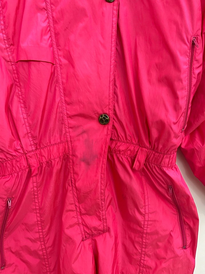 Vintage Pembe Kadın Tulum - Görsel 5