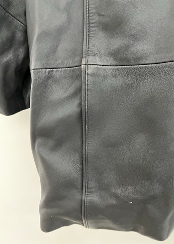 Vintage Deri Mont - Görsel 7