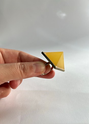 Vintage Piramit Yüzük - Görsel 6