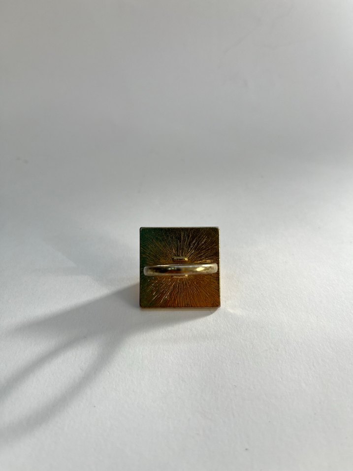 Vintage Piramit Yüzük - Görsel 3