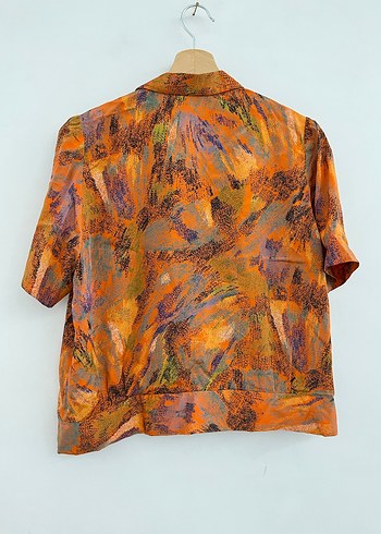 Vintage Desenli Gömlek - Görsel 5