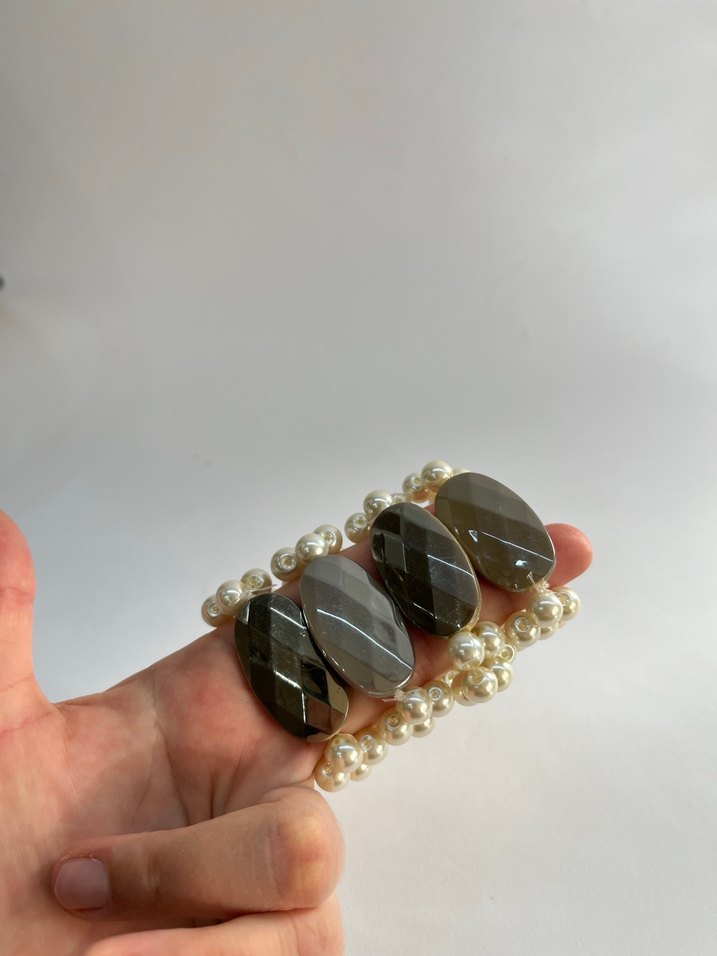 Vintage İnci Peçetelik - Görsel 4