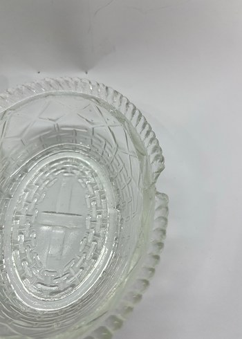 Vintage Tavuk Figürlü Şekerlik - Görsel 7